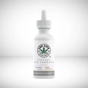 CBD Life Tintura con Cannabis Sabor Naranja 250 mg Frente